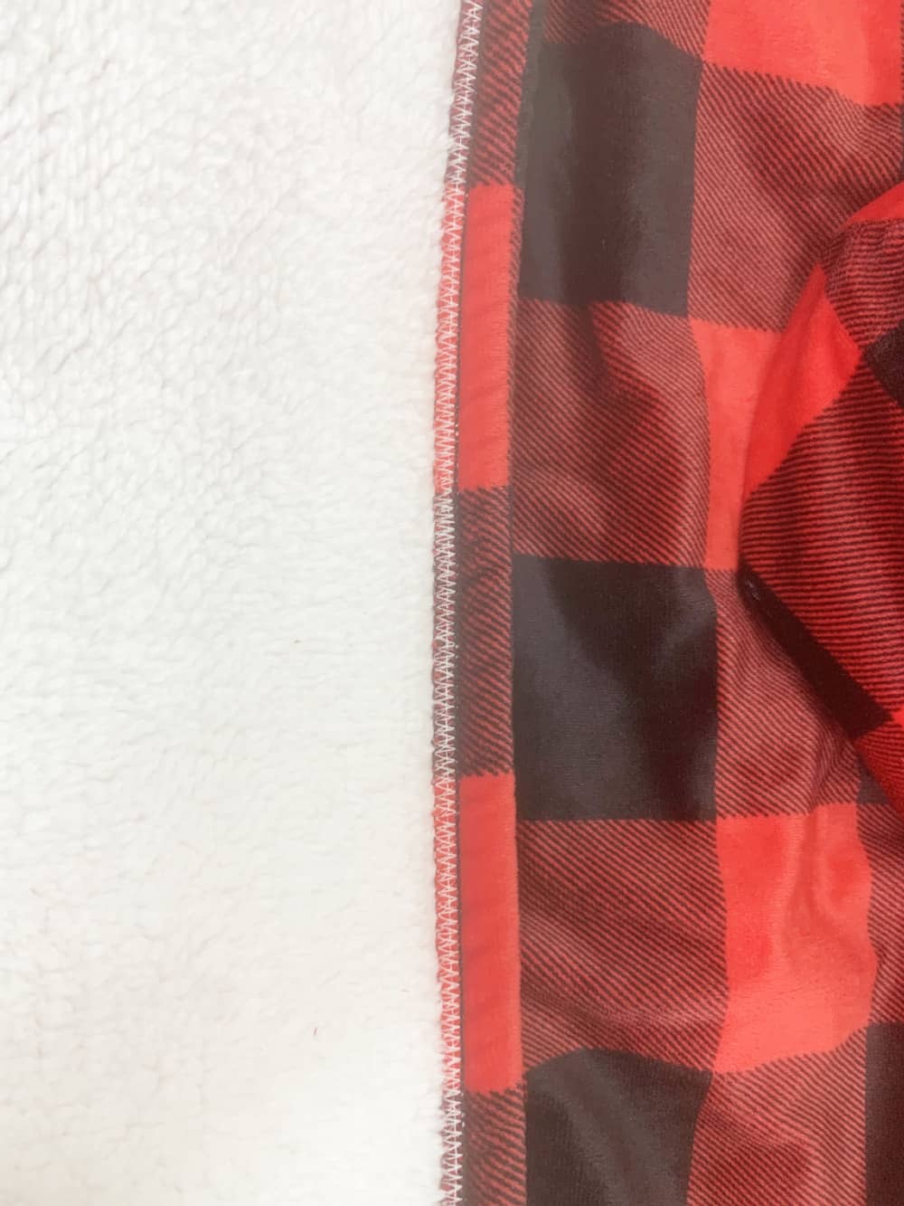 Big cozy hoodie blanket hem workmanshi